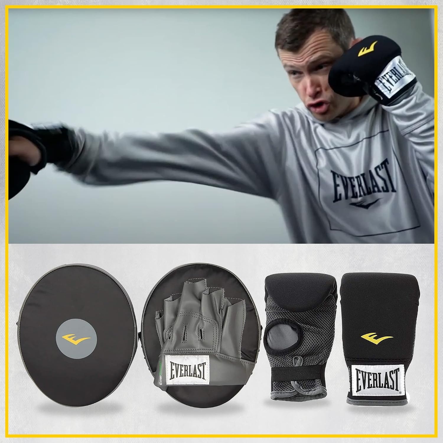 image:imageEverlast 3010 Boxing Fitness Kit BlackGrey