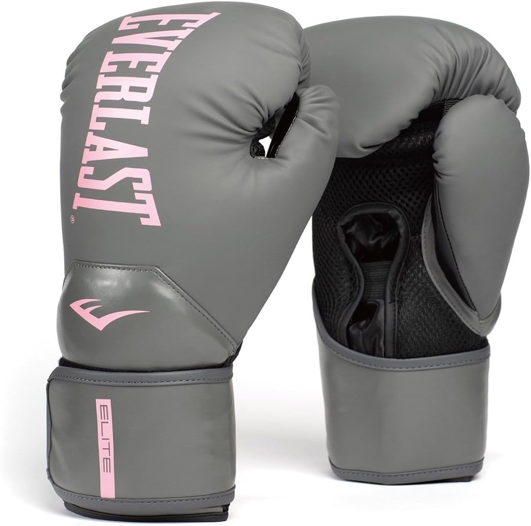 image:imageEverlast Elite 2 Boxing GlovesGreyPink