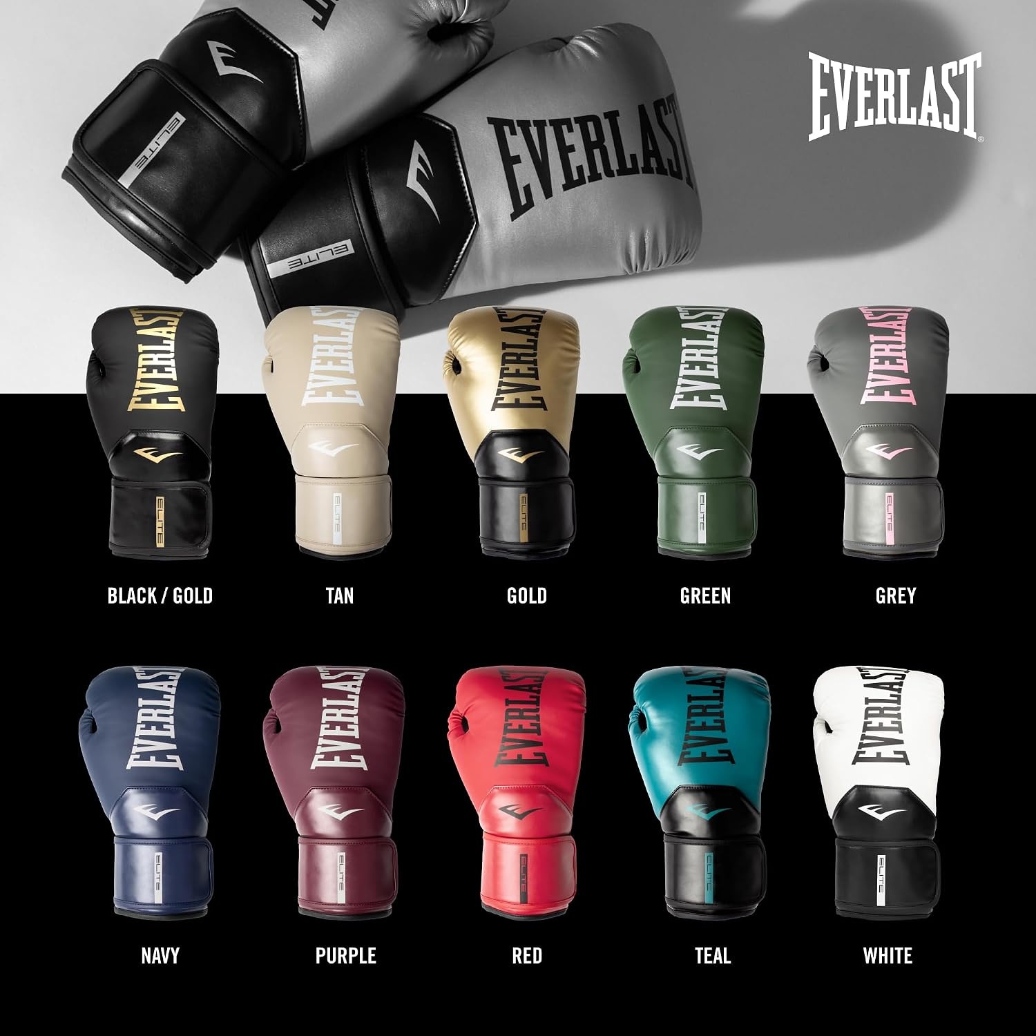 image:imageEverlast Elite 2 Boxing GlovesNavy