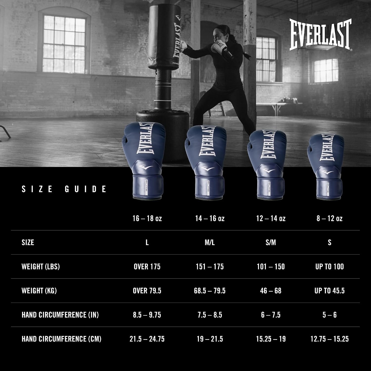 image:imageEverlast Elite 2 Boxing GlovesNavy