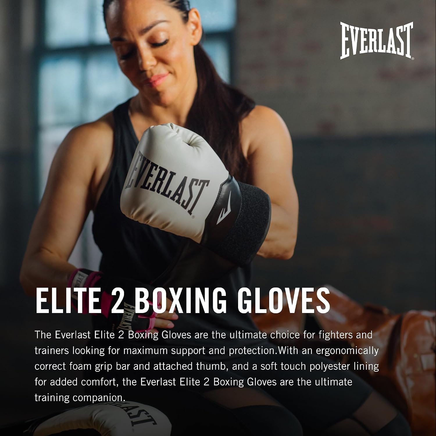 image:imageEverlast Elite 2 Boxing GlovesNavy