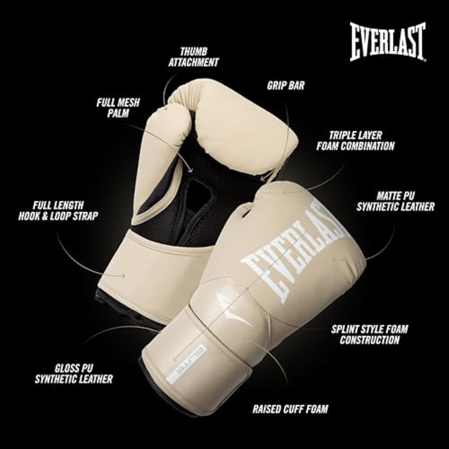 image:imageEverlast Elite 2 Boxing GlovesTan