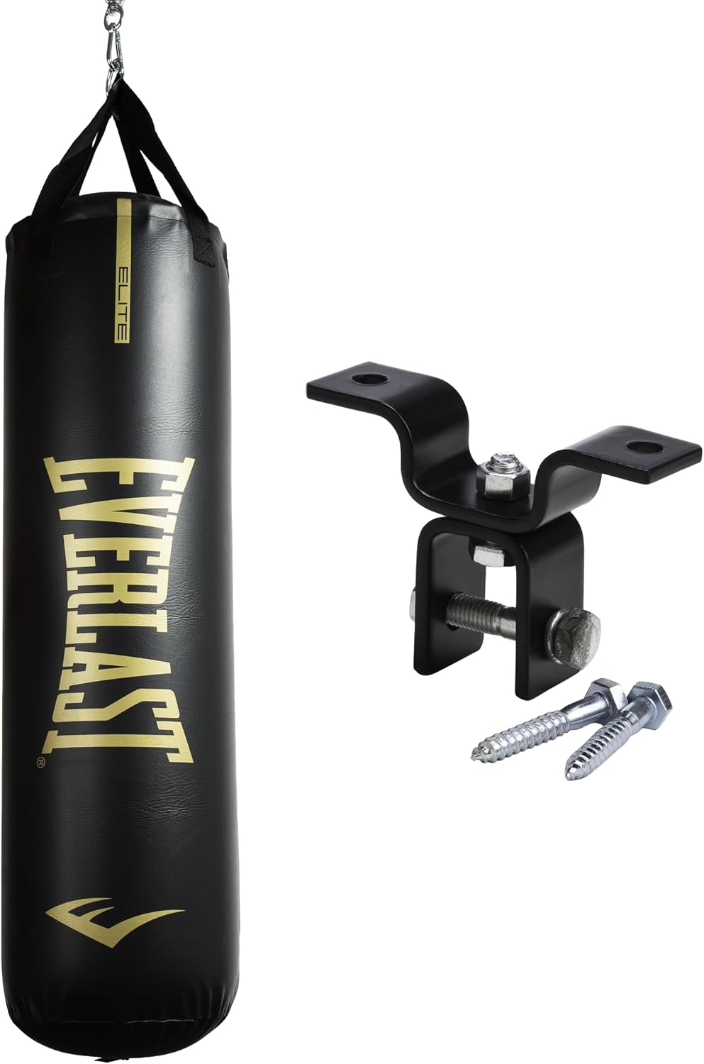 image:imageEverlast Elite Punching Bag Durable Boxing MMA Adults Muay ThaiBlack with Hanger
