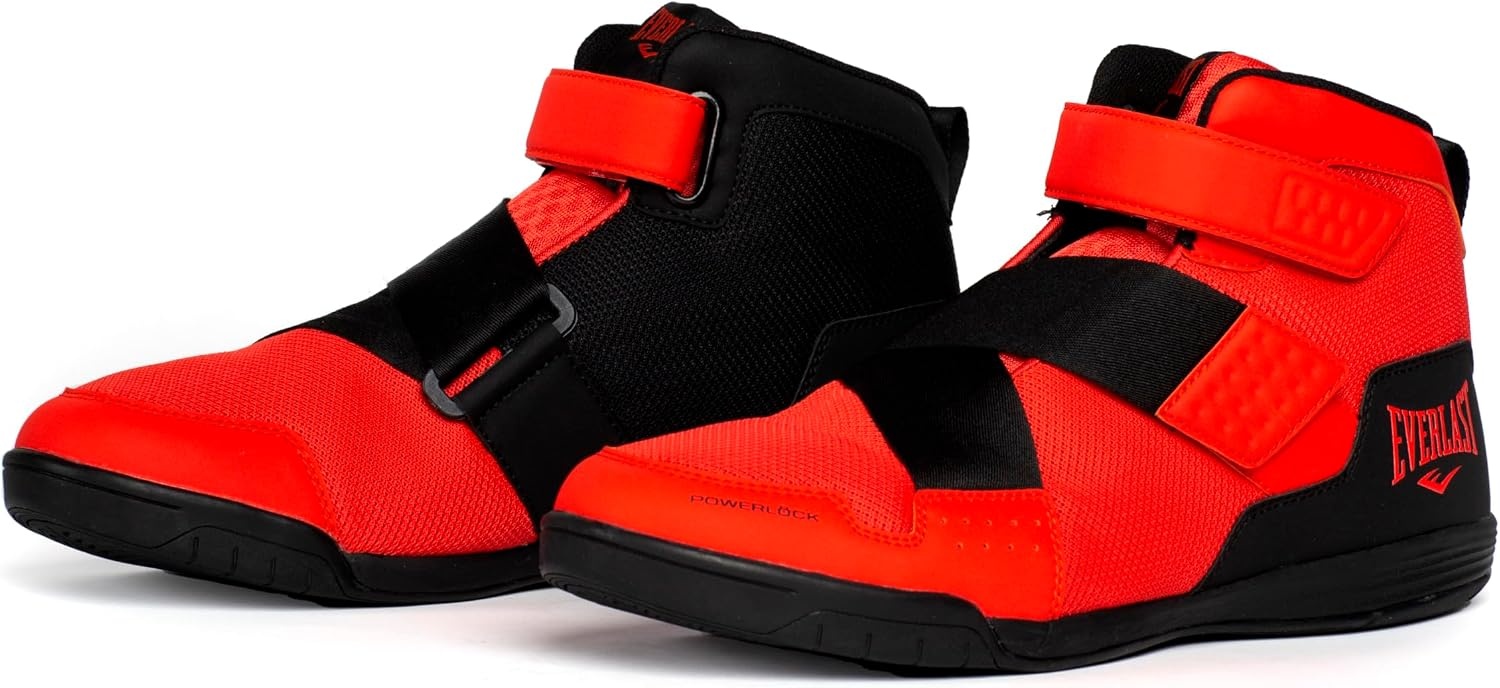 image:imageEverlast Powerlock XTrainer Boxing Shoes Boxing Training Shoes for Gym amp TrainingRed