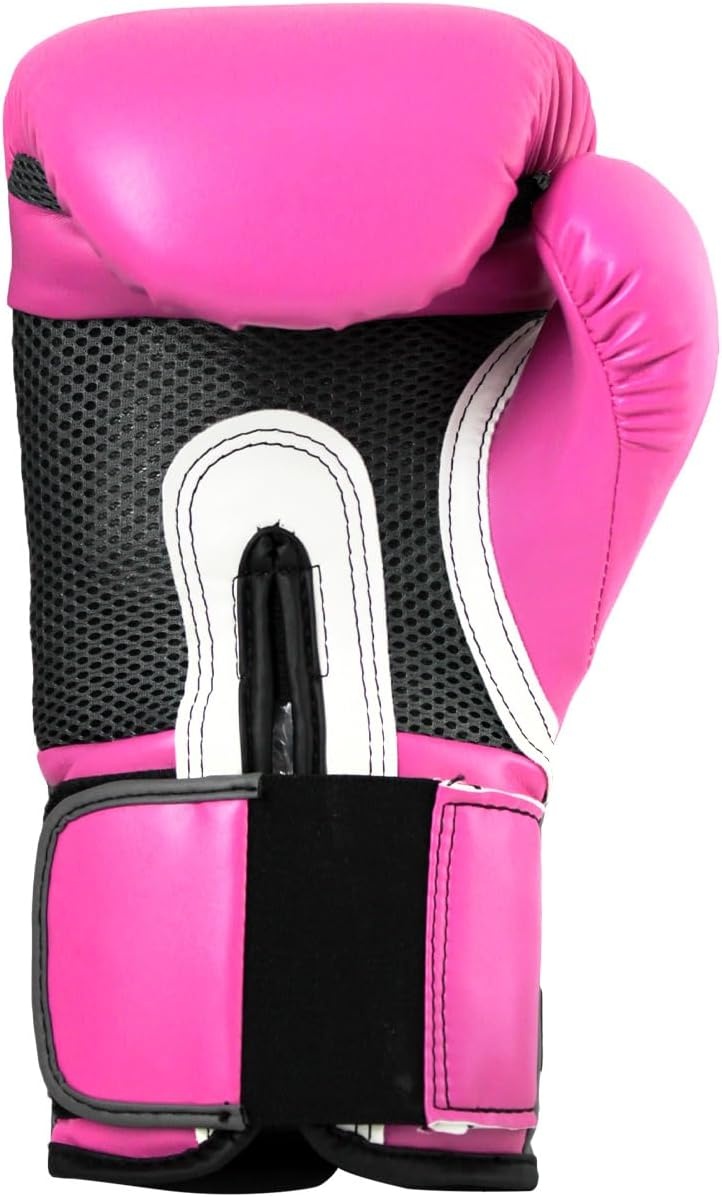 image:imageEverlast Womens Pro Style Training Gloves Pink 8oz Boxing Training amp Sparring Gloves for Women