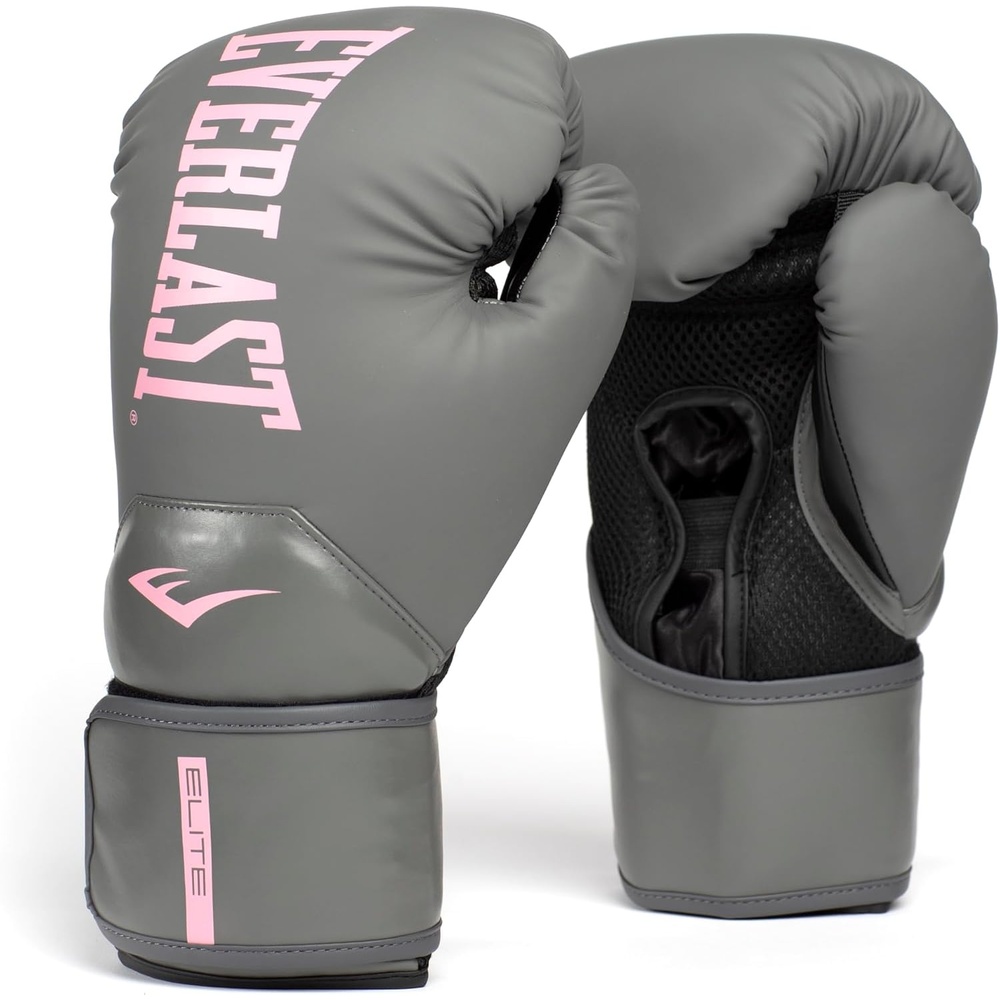 image:imageEverlast Elite 2 Boxing GlovesGreyPink