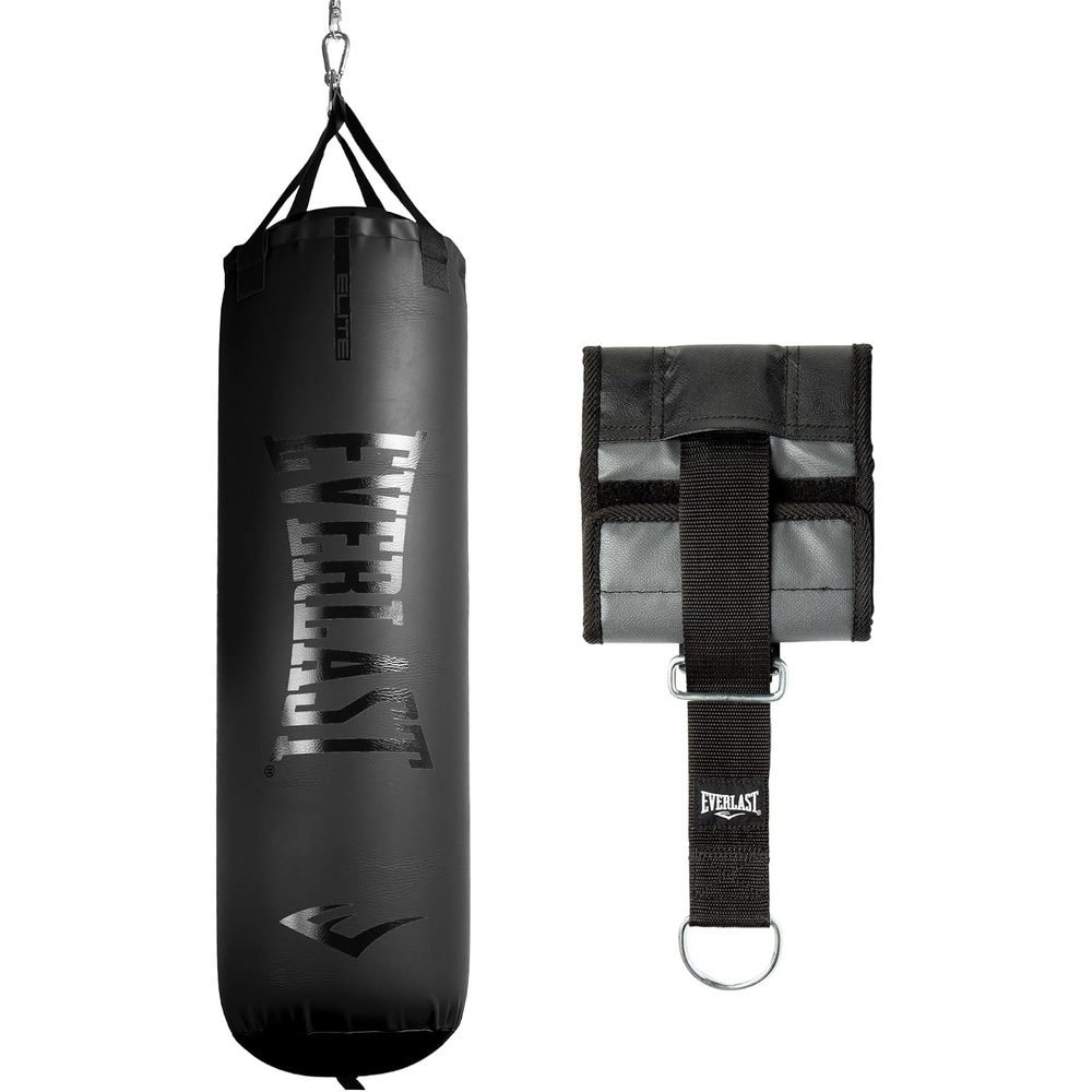 image:imageEverlast Elite Punching Bag Durable Boxing MMA Adults Muay ThaiBlack with Hanger