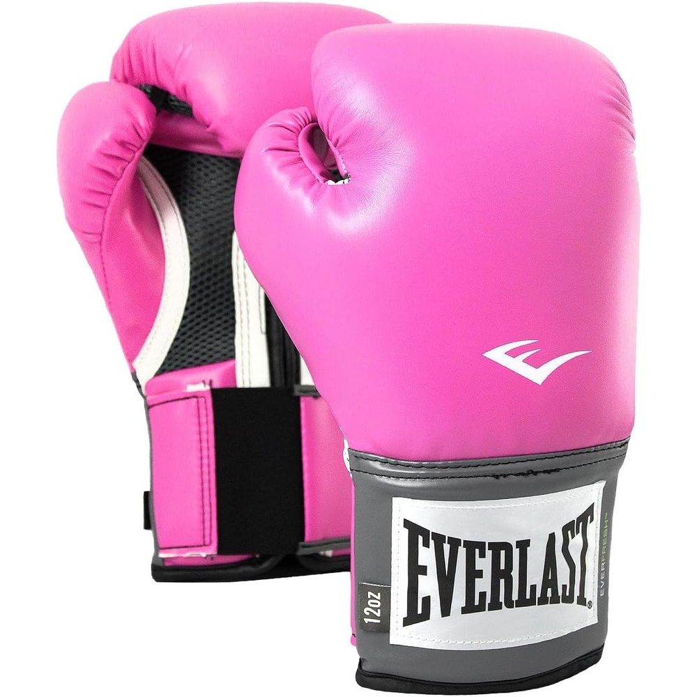image:imageEverlast Womens Pro Style Training Gloves Pink 8oz Boxing Training amp Sparring Gloves for Women