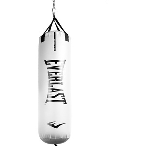 Everlast Elite Punching Bag | Durable Boxing MMA, Adults | Muay Thai(White – Bag Only)
