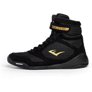 Everlast Elite V2 Boxing Shoes | Boxing Training Shoes for Gym & Training(Black)