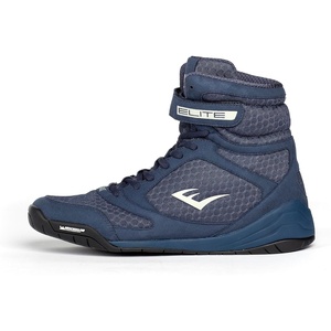 Everlast Elite V2 Boxing Shoes | Boxing Training Shoes for Gym & Training(Navy Blue)