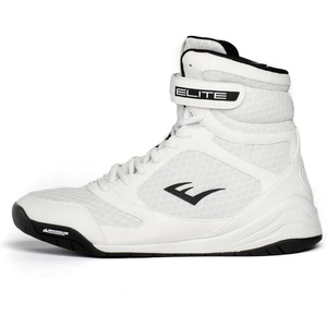 Everlast Elite V2 Boxing Shoes | Boxing Training Shoes for Gym & Training(White)