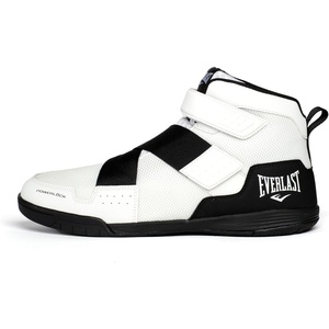 Everlast Powerlock X-Trainer Boxing Shoes | Boxing Training Shoes for Gym & Training(White)