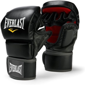 Everlast Train Advanced MMA 7-Ounce Striking/Training Gloves | MMA Training & Grappling Gloves for Men & Women